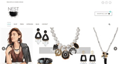 Desktop Screenshot of nestjewelry.com